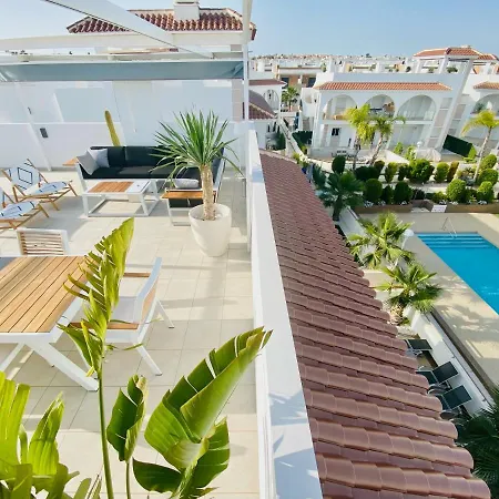Fortuna Penthouse With Roof Terrace, Ac And Pool Rojales Exterior foto